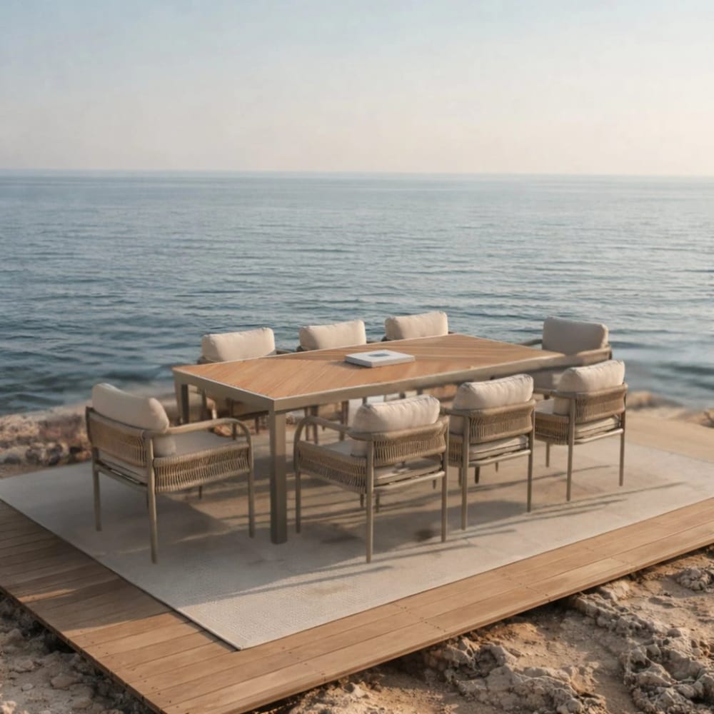 Aires Dining Set — Dining Sets by Baxcha Outdoor Furniture