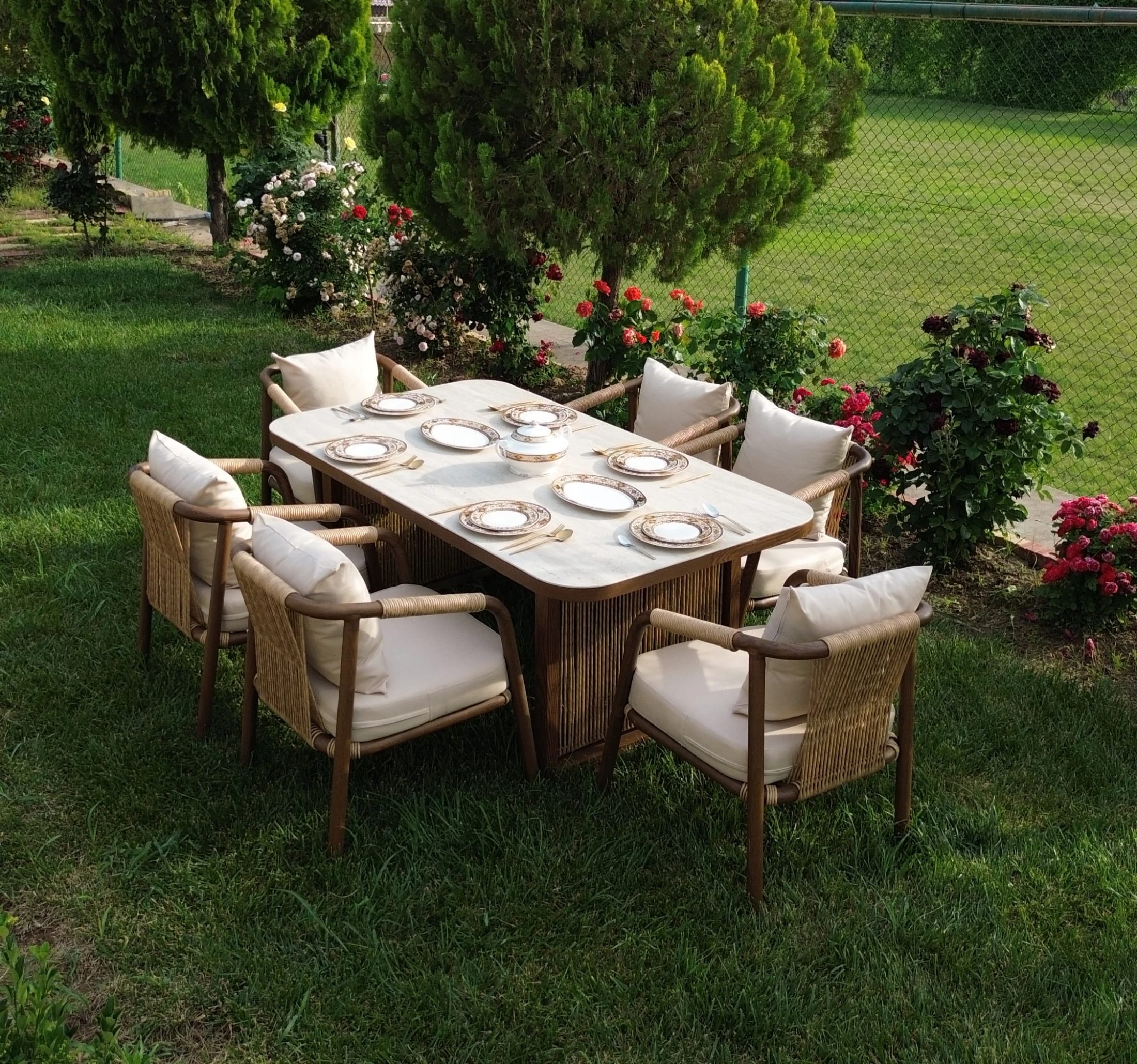 Boss Dining Set — Dining Sets by Baxcha Outdoor Furniture