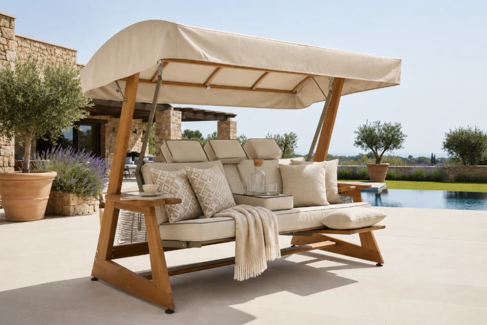 Breeze Swing - Beige — Swings by Baxcha Outdoor Furniture