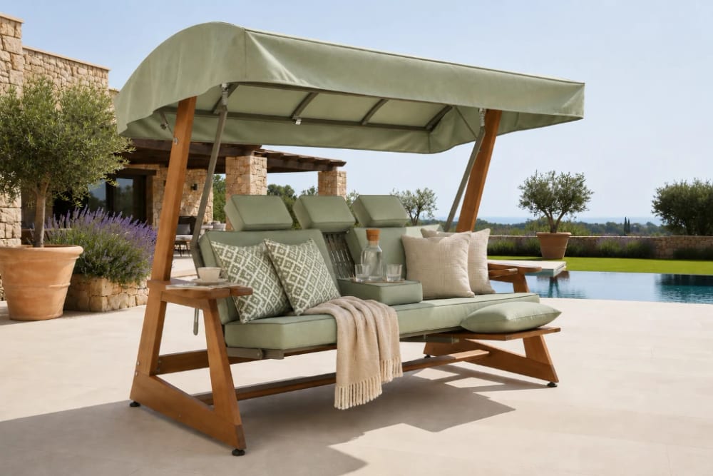 Breeze Swing - Green — Swings by Baxcha Outdoor Furniture