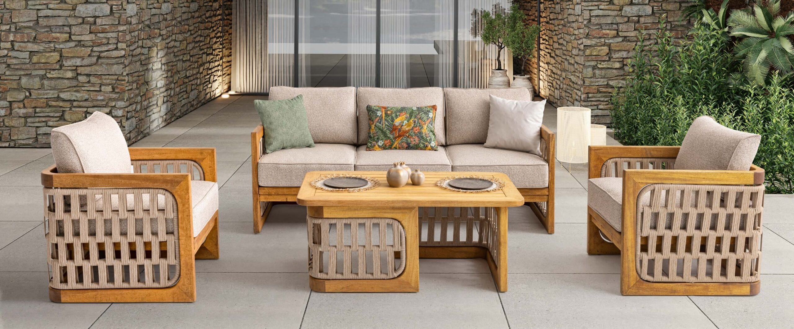 Milan Seating Set — Seating Sets by Baxcha Outdoor Furniture
