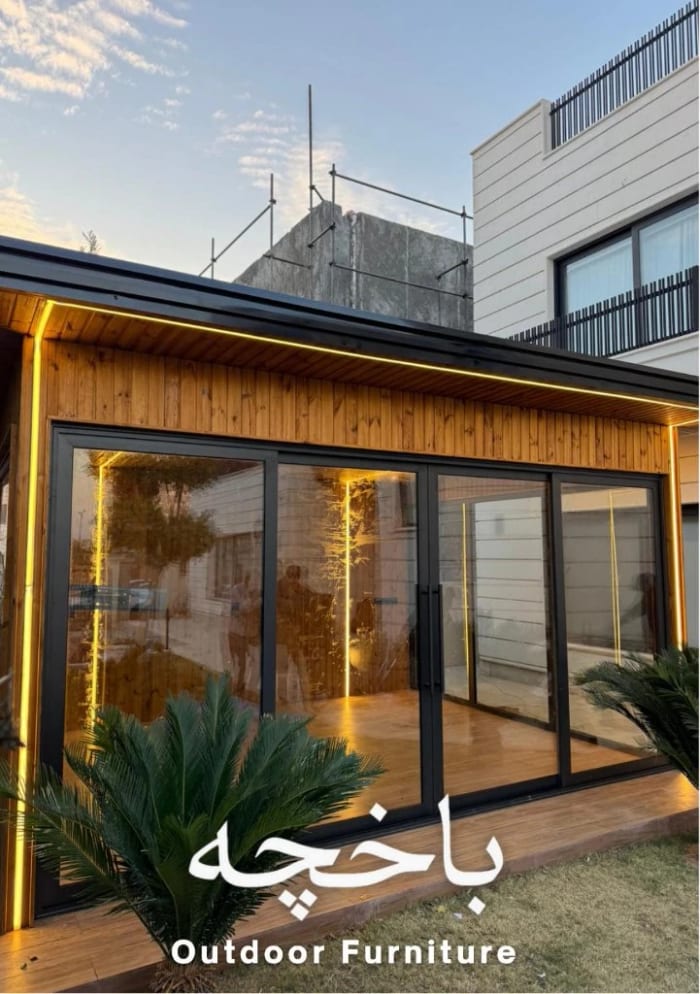 Wood & Aluminium Glassroom — Pergolas & Glass Rooms by Baxcha Outdoor Furniture