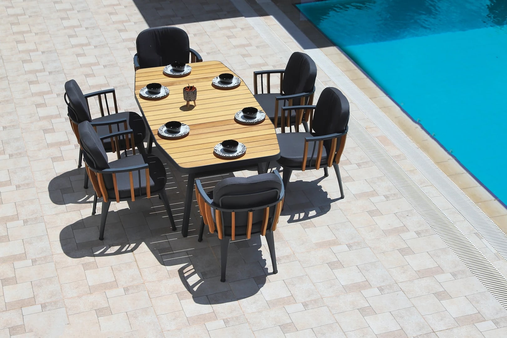 Atlantis Dining Set — Dining Sets by Baxcha Outdoor Furniture