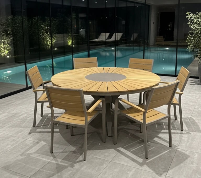 Prague Dining Set — Dining Sets by Baxcha Outdoor Furniture
