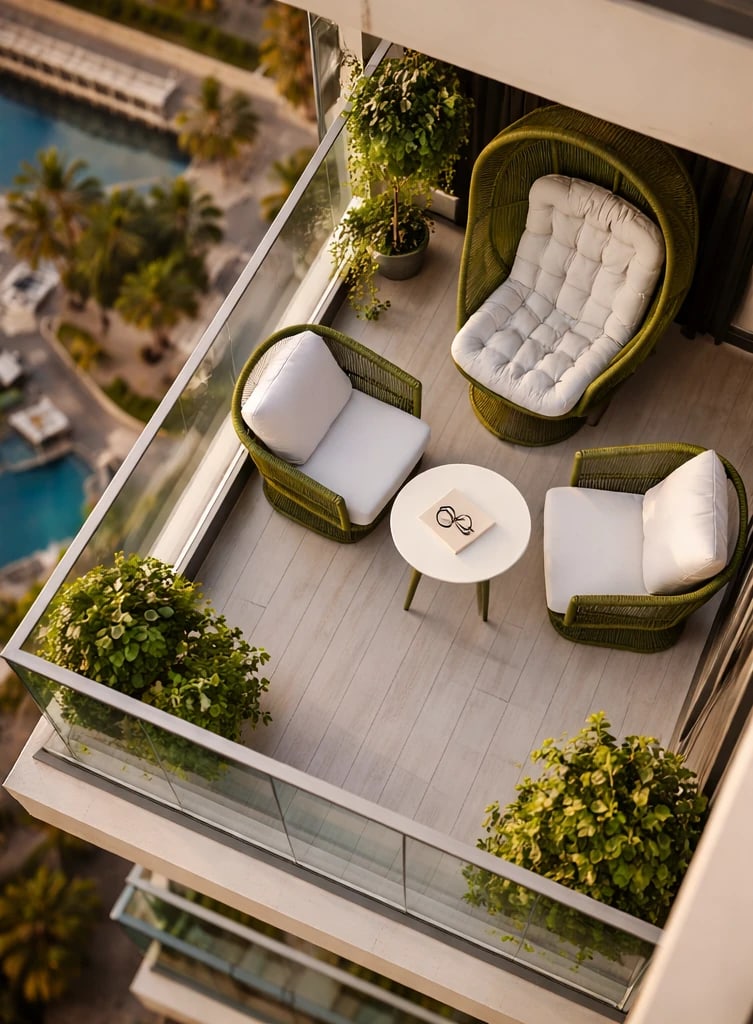 Raz Seating Set-Green — view 3 of 5
