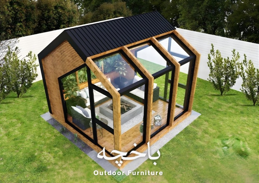 Wooden Glassroom — برغولات وغرف زجاجية من باخچه للأثاث الخارجي